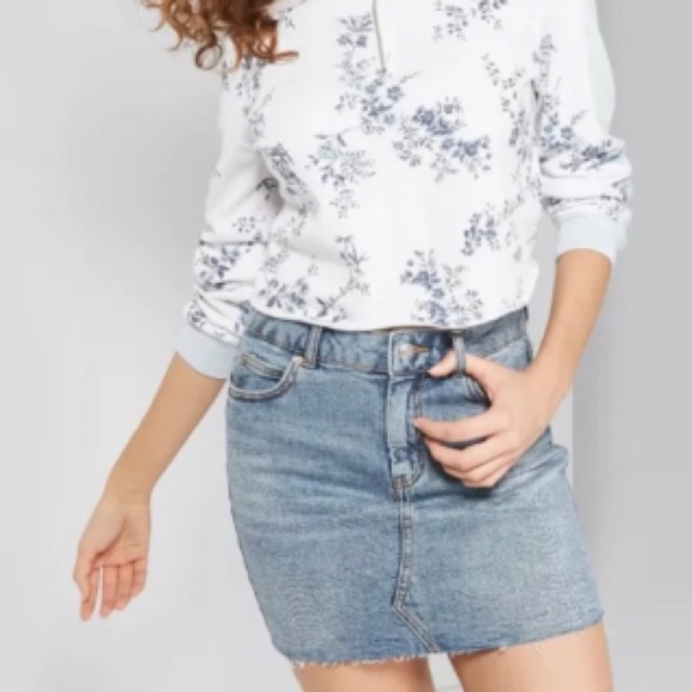 Wild Fable Denim Skirt Size 6